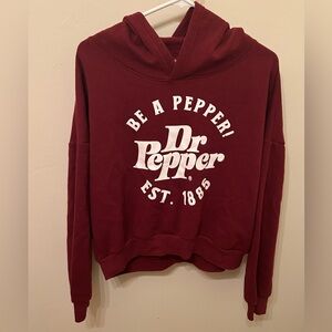 Dr Pepper Maroon Hoodie